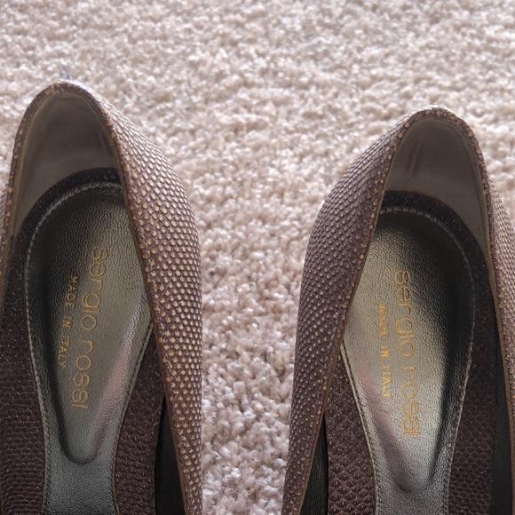 Sergio Rossi purple glitter pumps - Picture 6 of 6